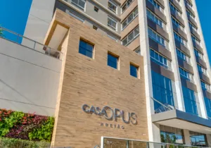 Fachada do empreendimento Casa Opus — Areião / Vaca Brava, Setor Marista